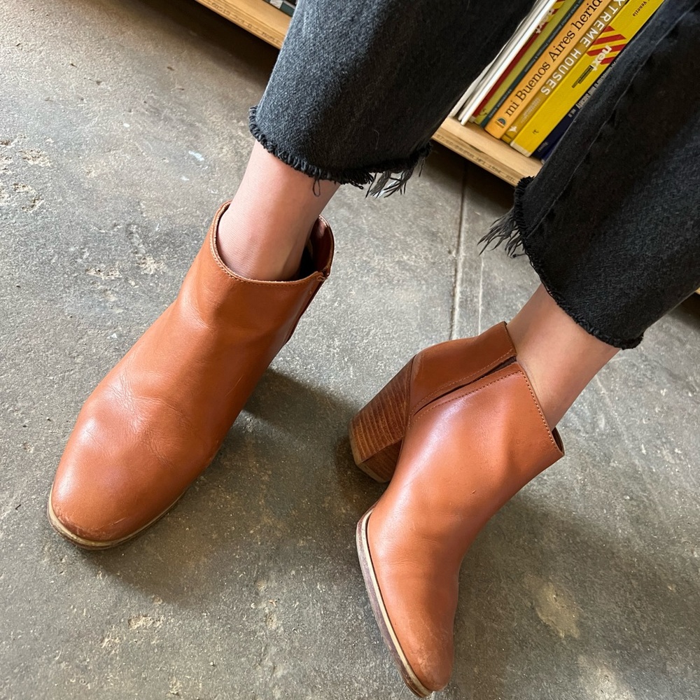 Rachel Comey Tan Ankle Booties